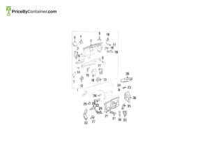 MERCEDES-BENZ 1246281907 — MERCEDES BENZ GENUINE COVER A1246281907