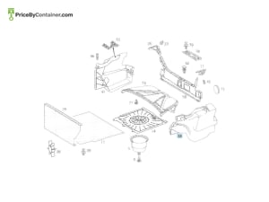 MERCEDES-BENZ 1246904930 — MERCEDES BENZ GENUINE COVER A1246904930