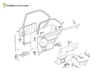 MERCEDES-BENZ 1247270046 — MERCEDES BENZ GENUINE CLAMP A1247270046