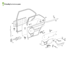 MERCEDES-BENZ 1247370087 — MERCEDES BENZ GENUINE SEALING A1247370087