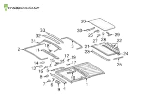 MERCEDES-BENZ 1247820230 — MERCEDES BENZ GENUINE SLIDING JAW AT CLAMP A1247820230
