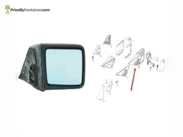 MERCEDES-BENZ 1248106816 — DESCRIPTION Mercedes-Benz Genuine Original New Outside Rearview Mirror Right 1248106816