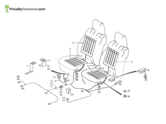 MERCEDES-BENZ 1248201198 — MERCEDES BENZ GENUINE HEATING PAD A1248201198