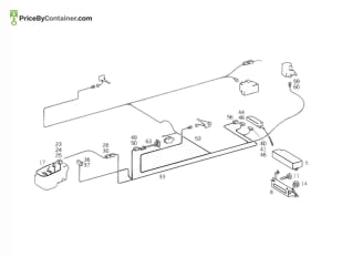 MERCEDES-BENZ 1248206614 — MERCEDES BENZ GENUINE BRACKET A1248206614