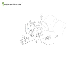 MERCEDES-BENZ 1248210297 — MERCEDES BENZ GENUINE PROTECTIVE HOSE A1248210297