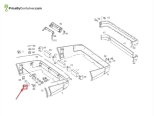 MERCEDES-BENZ 1248852714 — MERCEDES BENZ GENUINE BRACKET A1248852714