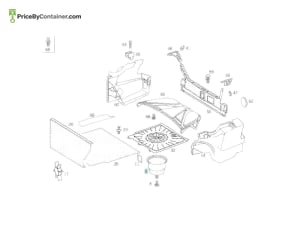 MERCEDES-BENZ 1248900207 — MERCEDES BENZ GENUINE SHELL A1248900207