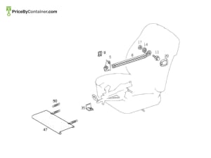 MERCEDES-BENZ 1249190614 — MERCEDES BENZ GENUINE BRACKET A1249190614