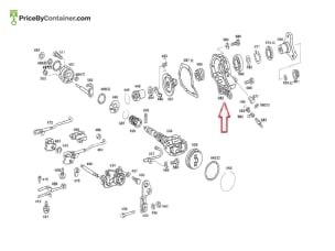 MERCEDES-BENZ 1262701911 — MERCEDES BENZ GENUINE GEAR PUMP A1262701911