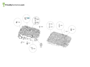 MERCEDES-BENZ 1262703589 — MERCEDES BENZ GENUINE VALVE A1262703589