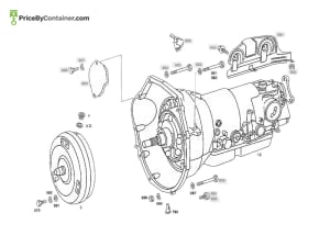 MERCEDES-BENZ 1262726726 — MERCEDES BENZ GENUINE DISK TRANS A1262726726