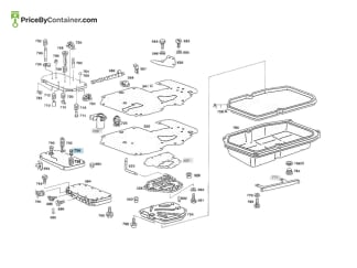 MERCEDES-BENZ 1262772236 — MERCEDES BENZ GENUINE VALVE PART A1262772236