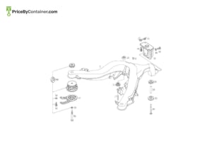 MERCEDES-BENZ 1263510171 — MERCEDES BENZ GENUINE BOLT KIT/DEAD STOCK A1263510171