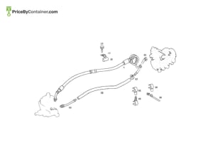 MERCEDES-BENZ 1264600224 — MERCEDES BENZ GENUINE MANIFOLD A1264600224