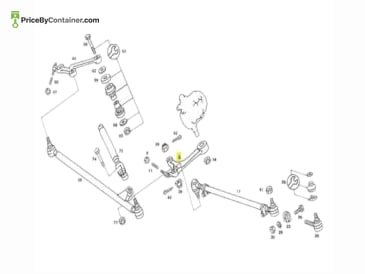 MERCEDES-BENZ 1264600320 — Description Mercedes-Benz Genuine Pitman Arm 1264600320 (002)