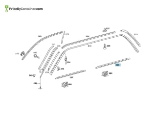 MERCEDES-BENZ 1266981780 — MERCEDES BENZ GENUINE NICKLE A1266981780