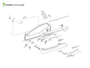 MERCEDES-BENZ 1267270887 — MERCEDES BENZ GENUINE SHELL A1267270887