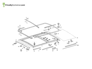 MERCEDES-BENZ 1267800644 — MERCEDES BENZ GENUINE DEPLECTOR A1267800644