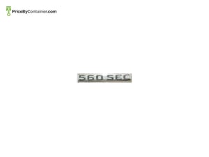 MERCEDES-BENZ 1268172415 — MERCEDES BENZ GENUINE MODEL PLATE A1268172415