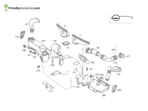 MERCEDES-BENZ 1268301731 — MERCEDES BENZ GENUINE WIRE A1268301731