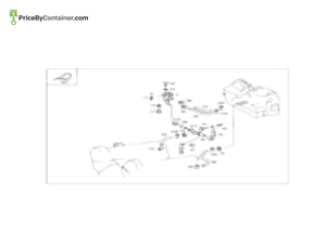 MERCEDES-BENZ 1268304815 — MERCEDES BENZ GENUINE PIPE A1268304815