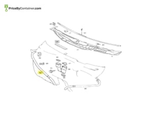 MERCEDES-BENZ 1268320694 — MERCEDES BENZ GENUINE HOSE A1268320694