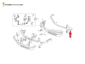 MERCEDES-BENZ 1268852974 — MERCEDES BENZ GENUINE NICKLE A1268852974