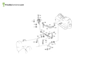 MERCEDES-BENZ 1269884878 — MERCEDES BENZ GENUINE CLAMP A1269884878
