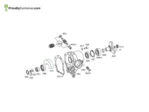 MERCEDES-BENZ 1292700508 — Mercedes-Benz Genuine GEAR PLASTIC COVER 1292700508