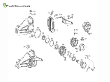 MERCEDES-BENZ 1293500184 — Mercedes-Benz Genuine REPAIR KIT CYLINDER 1293500184
