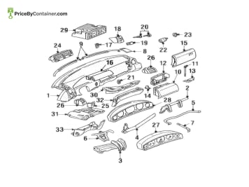 MERCEDES-BENZ 1296800516 — MERCEDES BENZ GENUINE REINFORCEMENT A1296800516