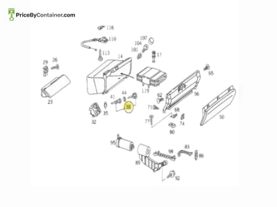 MERCEDES-BENZ 1296801184 — Description Mercedes-Benz Genuine Fastener 1296801184 (002)