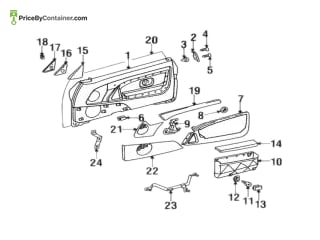 MERCEDES-BENZ 1297270187 — MERCEDES BENZ GENUINE COVER A1297270187