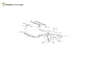 MERCEDES-BENZ 1297950884 — MERCEDES BENZ GENUINE TRIM BAR A1297950884