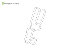 MERCEDES-BENZ 1391840700 — Mercedes-Benz Genuine ELASTOMERIC MOLDED SEAL 1391840700