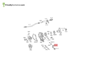 MERCEDES-BENZ 1402700305 — MERCEDES BENZ GENUINE CAP A1402700305