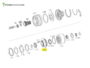 MERCEDES-BENZ 1402720031 — MERCEDES BENZ GENUINE NEW PISTON 1402720031