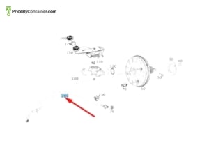 MERCEDES-BENZ 1403570372 — MERCEDES BENZ GENUINE NUT A1403570372