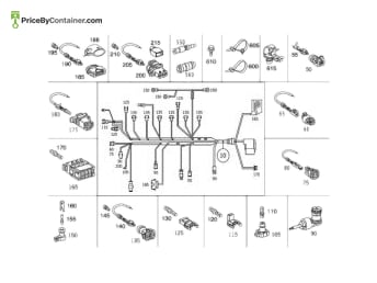 MERCEDES-BENZ 1404406106 — Mercedes-Benz Genuine HARNESS CABLE 1404406106
