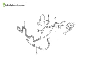 MERCEDES-BENZ 1404660281 — MERCEDES BENZ GENUINE HOSE A1404660281