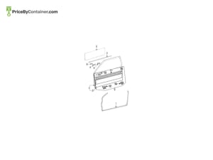 MERCEDES-BENZ 1406902780 — Mercedes-Benz Genuine TRIM BAR 1406902780