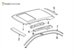 MERCEDES-BENZ 1407200854 — Mercedes-Benz Genuine SEALING 1407200854