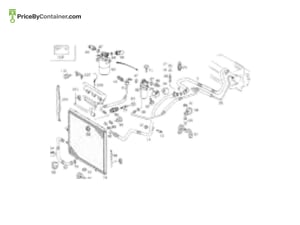 MERCEDES-BENZ 1408170820 — MERCEDES BENZ GENUINE PLATE A1408170820
