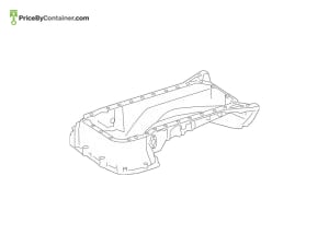 MERCEDES-BENZ 1520140100 — Mercedes-Benz Genuine OIL PAN 1520140100