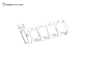 MERCEDES-BENZ 1560160120 — Mercedes-Benz Genuine CYLINDER HEAD GASKET 1560160120