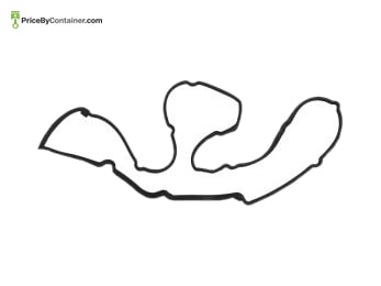 MERCEDES-BENZ 1560161921 — MERCEDES BENZ GENUINE CYLINDER HEAD COVER GASKET 1560161921