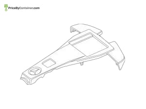 MERCEDES-BENZ 1570103700 — Mercedes-Benz Genuine ENG COVER 1570103700