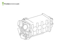 MERCEDES-BENZ 1570900314 — Mercedes-Benz Genuine INTERCOOLERRADIATOR 1570900314