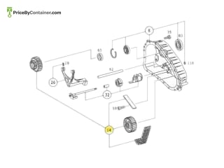MERCEDES-BENZ 1632830013 — Mercedes-Benz Genuine Original New Transfer Case Chain With Sprockets Gears 1632830013 Function : The Mercedes-Benz…