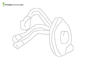 MERCEDES-BENZ 1634600249 — Mercedes-Benz Genuine CONTACT PIECE 1634600249